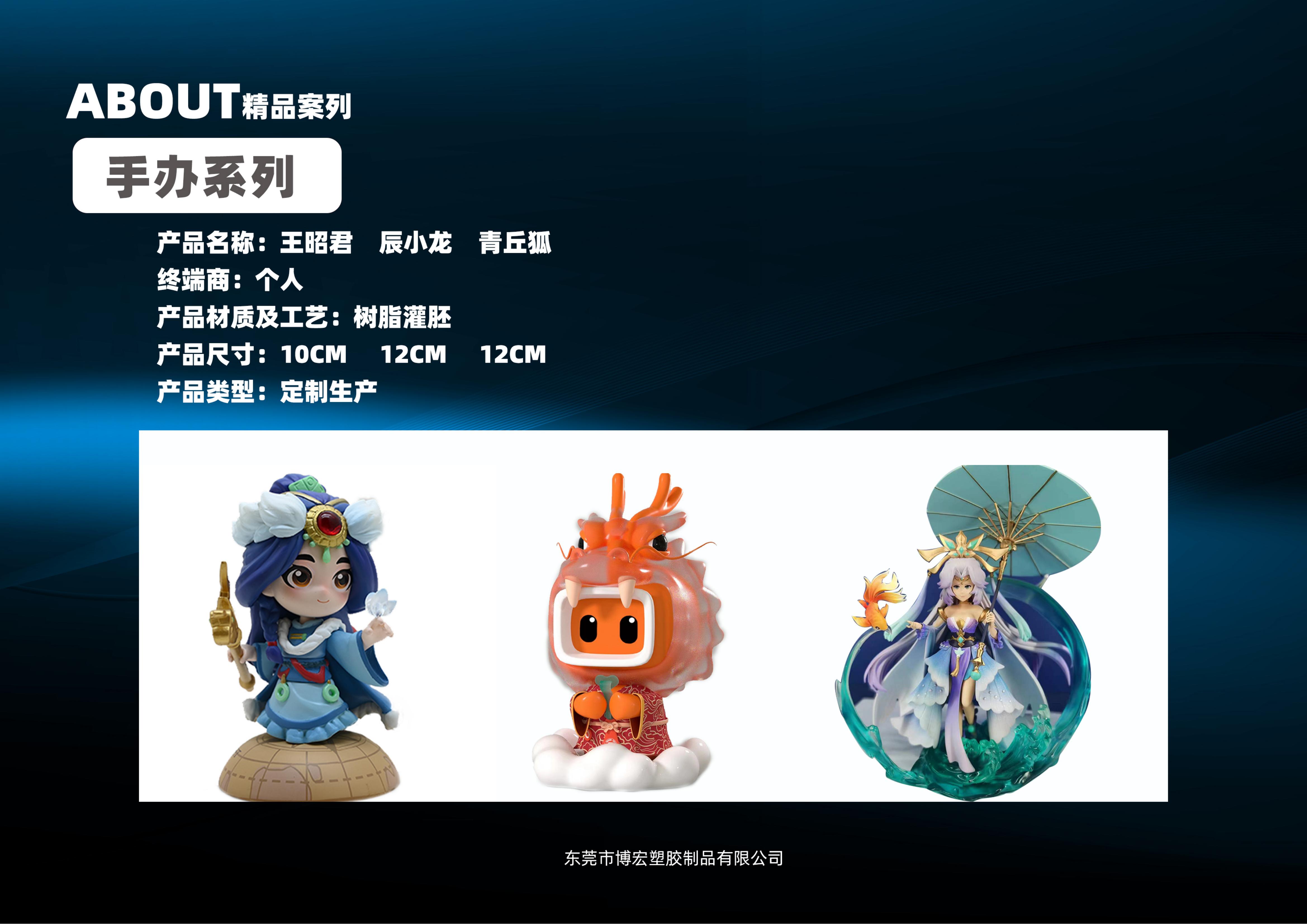 Resin Embryo Wang Zhaojun, Chen Xiaolong, Qingqiu Fox